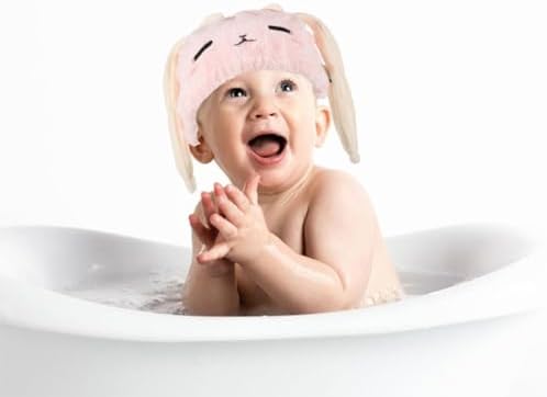 2pcs Microfiber Hair Drying Cap, Cute Pink Towel Wrap after Swimming - Image 4