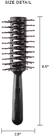 Cricket Static Free Tunnel Vented Hair Brush for Blow Drying and Styling - Ideal for Long, Short, Thick, Thin, Curly, Straight, Wavy, and All Hair Types - Image 3