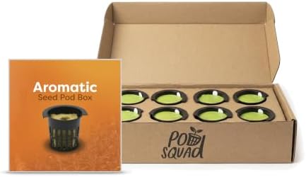 Aromatic Seed Pod Box - 8 Pre-Seeded Non-GMO Herb Seed Pods, Rosemary, Sage and Oregano by TowerGarden
