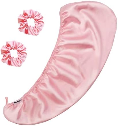 Chloven Large Satin Hair Towel Wrap - Satin Silk Hair Wrap for Sleeping - Image 3