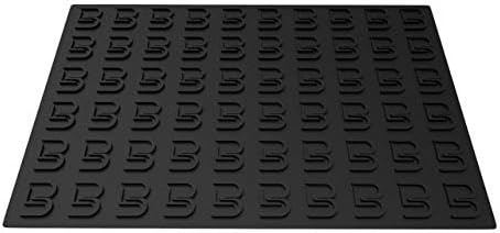 L3 Silicone Mat - Comfortable and Durable Non-Slip Barber Mat - Protects Against Scratches and Scuffs - Great for Barber and Hair Stylist Working Spaces (15.7x11.8 Inch (Pack of 1) by L3