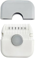 2-Pack Manual Hair Trimmer Comb, Double-Sided Razor and Comb for Women and Girls, Compact and Portable, Gray by Unknown