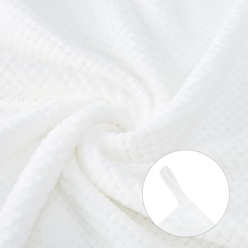 MaopaoBeauty Washcloth Set for Bathroom - Quick Drying - Ultra Soft Microfiber Absorbent Towel for Bath Fitness, Gym, Shower, Hotel, and Spa - 13x13 Inch | Set of 6, White - Image 4