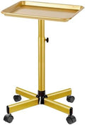 Salon Tray on Wheels,Gold Salon Rolling Tray,Tattoo Tray by Niuadage