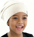 Kids Beanie Sleep Hats Bonnet for Child Curly Frizzy Hair Daily by ELIHAIR