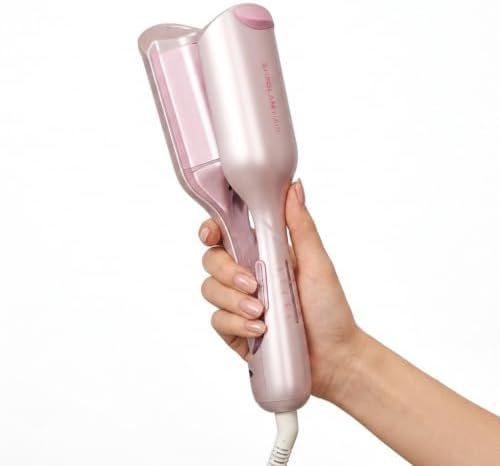 SHEGLAM Beach Wave Hair Waver (Pink, 1 inch) by SHEGLAM