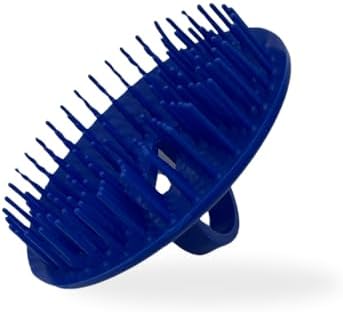 Hair & Scalp Shampoo Massage Brushes -Stimulating & Exfoliating Scalp Massager (Blue, Dozen) - Image 2