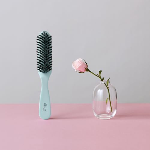 Diane Nylon Reinforced Boar Bristle Curved Smoothing Hair Brush for Women - Image 6