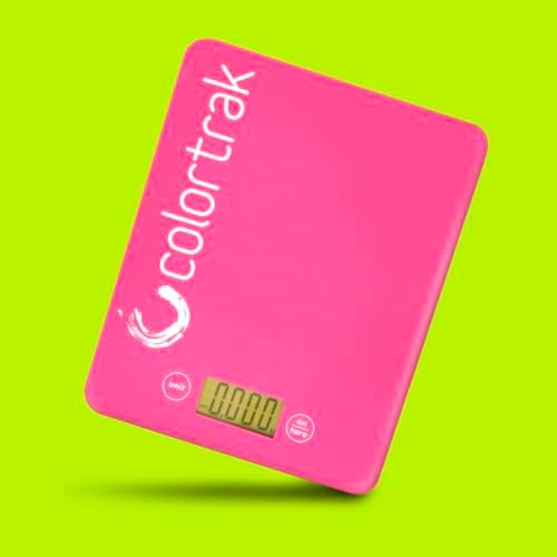 Colortrak Digital Scale, Tempered Glass, 8" x 6.5" - Image 5
