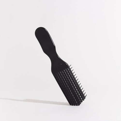 Black Detangler Brush by Felicia Leatherwood - For Kinky, Curly, Wavy 4c or Straight Hair - Tame Your Tangles Smooth Your Coils - Pain Free for All Ages - Image 2