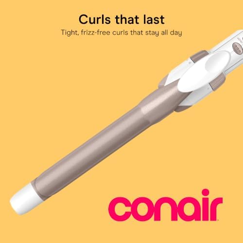 Conair Curling Iron, Double Ceramic, 3/4-in. Width, White/Rose Gold - Image 2