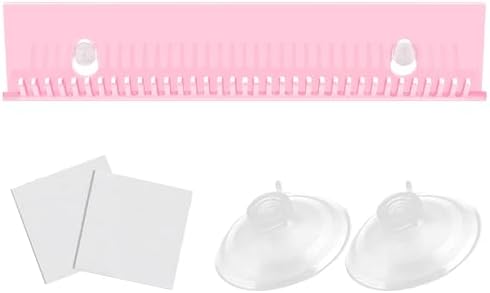 Hair Extension Hanger Weft Storage Rack for Washing Styling Clip-In Extensions Stand Display Mount Accessories Pink Professional Salon Tool Organizer by AIHOPESTO