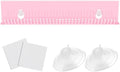 Hair Extension Hanger Weft Storage Rack for Washing Styling Clip-In Extensions Stand Display Mount Accessories Pink Professional Salon Tool Organizer by AIHOPESTO