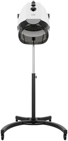 DIR Professional Salon Hooded Hair Dryer Free Standing with Roller Wheels - Hydra - Image 3