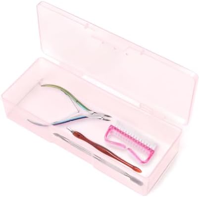 Transparent Box Storage Case for Nail Art Equipment Manicure Tool - Image 5