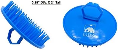 G.B.S Hair Scalp Massager Shampoo Brush-Scalp Brush for Hair Washing, Women, Men & Pet Grooming, Blue - Image 3