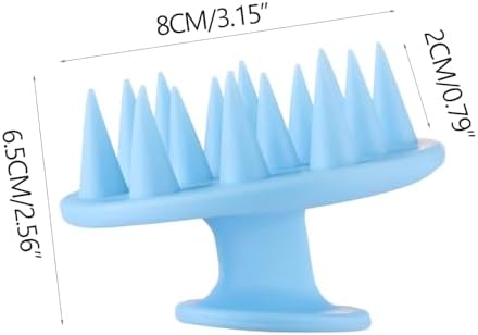 INVODA 4PCS Scalp Scrubber Brush Shampoo Massager for Dandruff & Hair Growth, Exfoliating Shower Brush for Men, Women, Pets, Travel-Friendly & Ergonomic - Image 2
