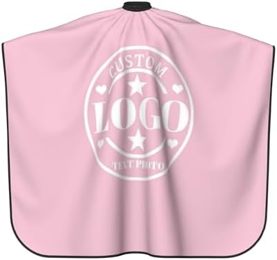 Custom Barber Cape Customized Haircut Capes Logo Text Photo Salon Hairdressing Apron for Home and Barbershop - Image 2