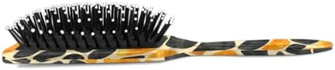 Hair Curler Brush Giraffe Print Detangling Hair Brush for All Hair Types,Hair Straightener Brush Wet and Dry Hair for Adults and Hair Brush for Women - Image 6