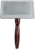 Groomer Essentials Soft Slicker Brush, Large for Thick Coats & Doodles by GroomerEssentials