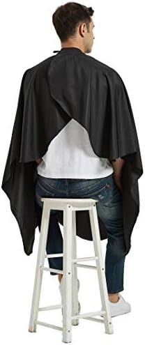 Salon Hair Cutting Cape with Soft Silicon Neck Collar, Professional Anti-static Barber Cape - Image 7