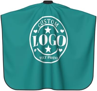Custom Barber Cape Customized Haircut Capes Logo Text Photo Salon Hairdressing Apron for Home and Barbershop - Image 2