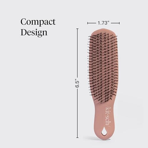Kitsch Scalp Renewal Brush - Hairbrush Scalp Massager - Terracotta - Image 6