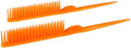 CocoBlack Naturals 3 Row Styling Comb For Detangling, Defining And Separating Curls (Orange) by CocoBlackNaturals