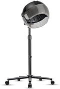 Hooded Hair Dryer, Standing Hair Dryer on Wheels, Sit Under Dryer with 3 Temperature Settings, for Salon, Spa or at Home Use Black by Qinrunkoi