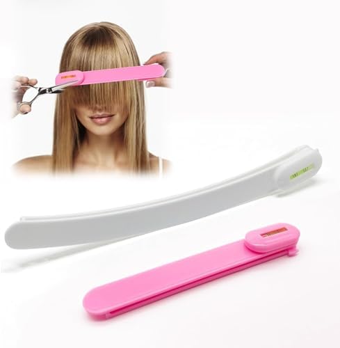 Professional Hair Cutting Kit for Women Gifts, Easy-to-Use Split Ends Hair Trimmer, DIY Home Hair Cutting Tools for Bangs, Layers, Bobs, Practical Hair Cutting Clip, Pink by TagRecove