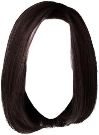 Raquel Welch Longing For London Luxurious Mid-Length Bob Cut Wig, Black Label Human Hair Collection by Hairuwear, Average Cap, RH2 4 Dark Chocolate by Unknown