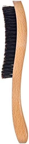 GranNaturals Medium Wave Brush & Smoothing Hair Brush - Curved Boar Bristle Hairbrush for 360 Waves & Slick Back Brush - Image 2