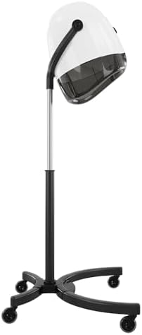 DIR Professional Salon Hooded Hair Dryer Free Standing with Roller Wheels - Hydra - Image 4