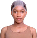 Lace Wig Grip Cap for Glueless Wig 4x5 Transparent Lace Reusable Wig Caps, Wig Grip Band for Lace Front Wigs to Keep Wigs in Place, Adjustable Wig Cap with Grip Band Non Slip Cap for Women (Brown) by PrudenpHair