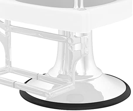 MoyRetty 3Pcs Salon Chair Rubber Base Ring, Salon Equipment Floor Protective Rubber Ring Gasket,Hydraulic Styling Chair Round Rubber Base - Image 2