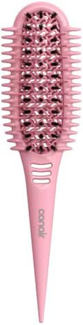 Conair Curl Define Pro Detangling Hairbrush, Tight Curls & Short Hair, Pink by conair