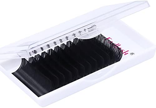 Eyelash Extension Supplies Classic Lash Extensions Mixed Tray Professional Black Eyelash Singles 0.10 0.15 0.20 0.25 Diameter Avalible (0.20-C, 19mm) - Image 7