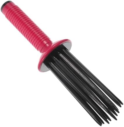 Anti Slip Curling Wand Comb for Voluminous Curls, Plastic by FRCOLOR