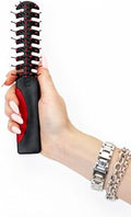 Cricket Static Free Volumizer Hair Brush - Styling, and Detangling All Hair Types, Long, Short, Thick, Thin, Curly, Straight, and Wavy, So Rad (Red) by CricketCompany