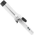 vodana Professional GlamWave Ceramic Curling Iron, Long-Lasting Natural Curls, Instant Heat, Hair Curler, Curling Wand, Available in USA (1.6 inch, White) by vodana