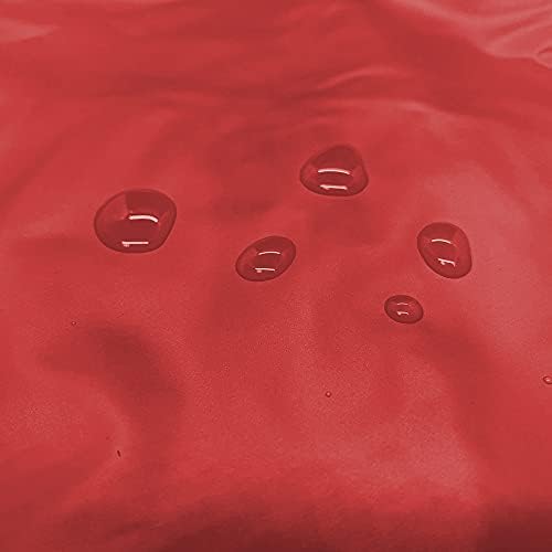 ELEBOX Premium Collection Super Jumbo Shower Cap Red - Image 6