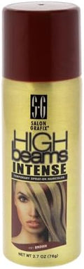 Salon Grafix High Beams Intense Temporary Spray - Brown for Unisex - 2.7 oz Hair Color by Salon+Grafix