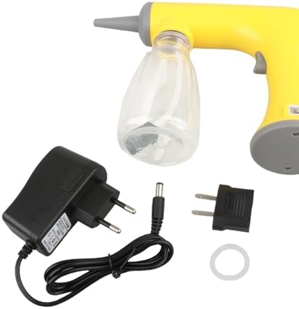 Perming Foaming Machine Perm Bubble Styling Tool Fine Foam Effect Compact PP Material Suitable for, Yellow 150ml - Image 3