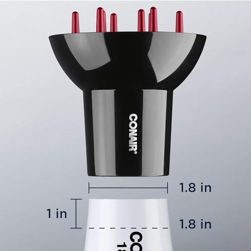 Conair Hair Dryer Diffuser Attachment, Universal, Black - Image 2