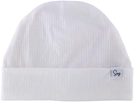 Jersey Beanie Hat for Newborn Baby Boys Girls Silky Satin Lined Hats Bonnet Toddler Infant Little Kids Beanies Caps by Sugarmelon