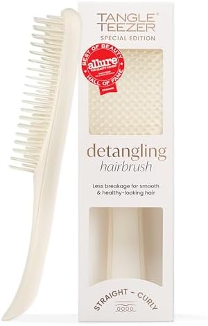 Tangle Teezer Matte Ultimate Detangler Brush, Straight to Curly, Cream by TangleTeezer