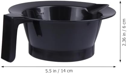 Beaupretty Hair Dye Bowl Set 4Pcs Plastic Hair Color Mixing Bowls for Salon Use Convenient and Reusable Dyeing Supplies - Image 3
