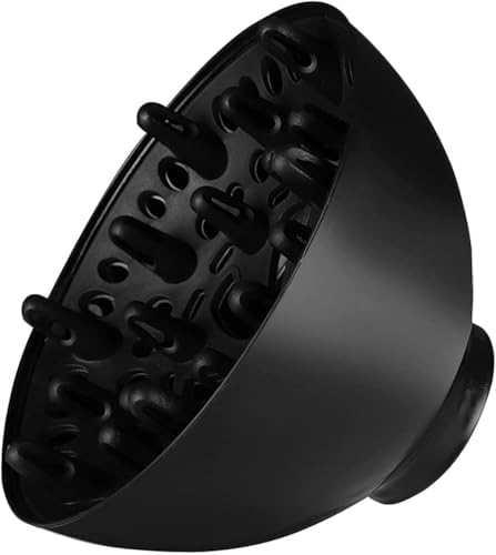 Universal Hair Dryer Diffuser Attachment for Curly Hair,Black Adaptable for Blow Dryers Diffuser Hair Universal for Curly Hair Care Dryer Diffusers Dryers and Styling Tools and Appliances Accessories by Unknown