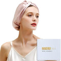 ZIMASILK 22 Momme 100% Mulberry Silk Bonnet for Sleeping Women, Pink by ZIMASILK