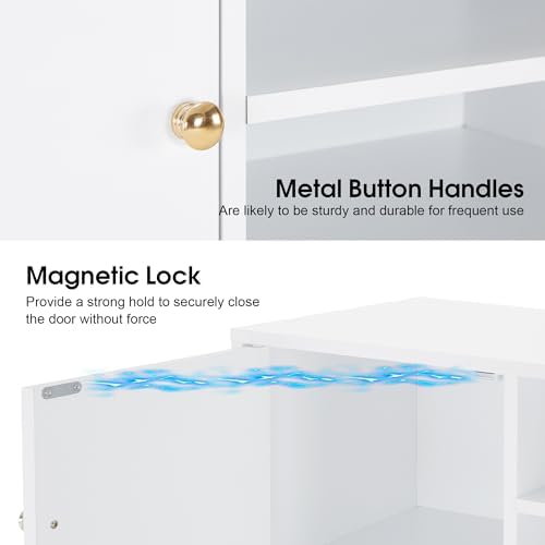Wall Mount Salon Station for Hair Stylist Barber Stations 2501(White) - Image 6
